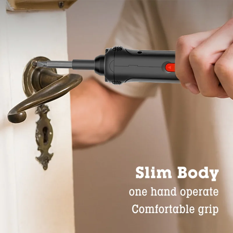 Electric Screwdriver Set Rechargeable Screwdriver Portable Electric Drill Mini Screwdriver Machine Screw Tightening Repair Tools