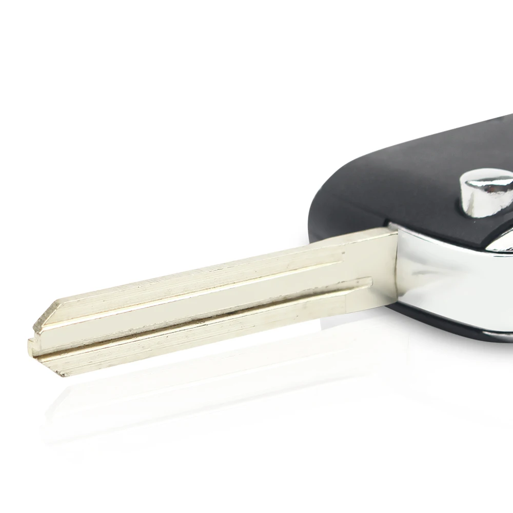 KEYYOU Remote Car Key Shell Case FOB For Toyota Camry 2009 2010 2011 Rav 4 2012 Corolla Toy43 Blade Modified 3  Buttons