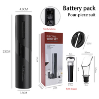 Electric Wine Opener Set Multifunctional Tool For Wine Storage Opening And Pouring Suitable For Home/ Bar