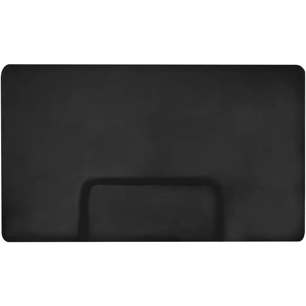 No-Fatigue Mat 3 x 5 ft 3/4 in Square Chair Cutout | Polyurethane Surface, Square-Base Chairs, Cushions and Back, Puncture-Resis