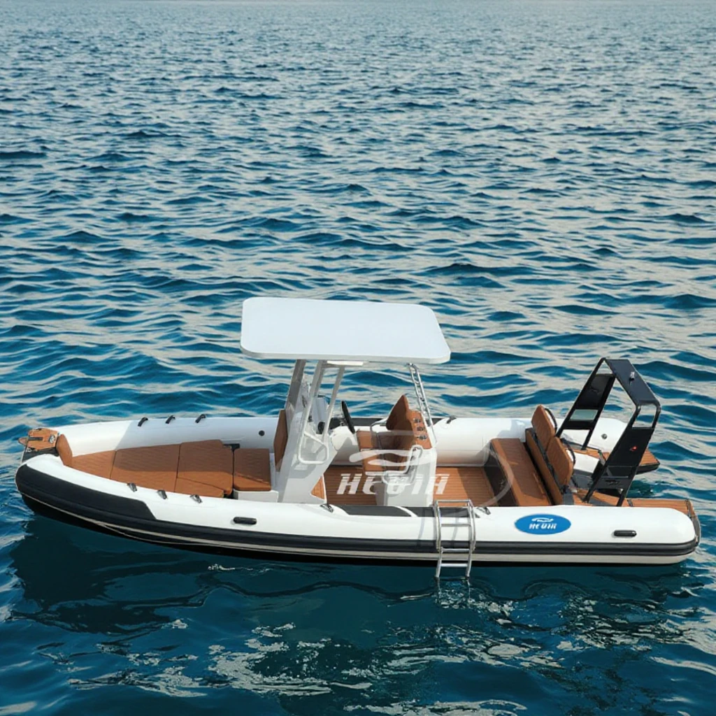 

Hedia CE Rib 650 6.5m Gommone Hypalon Cabin Patrol Inflatable Rib Boat for Sale