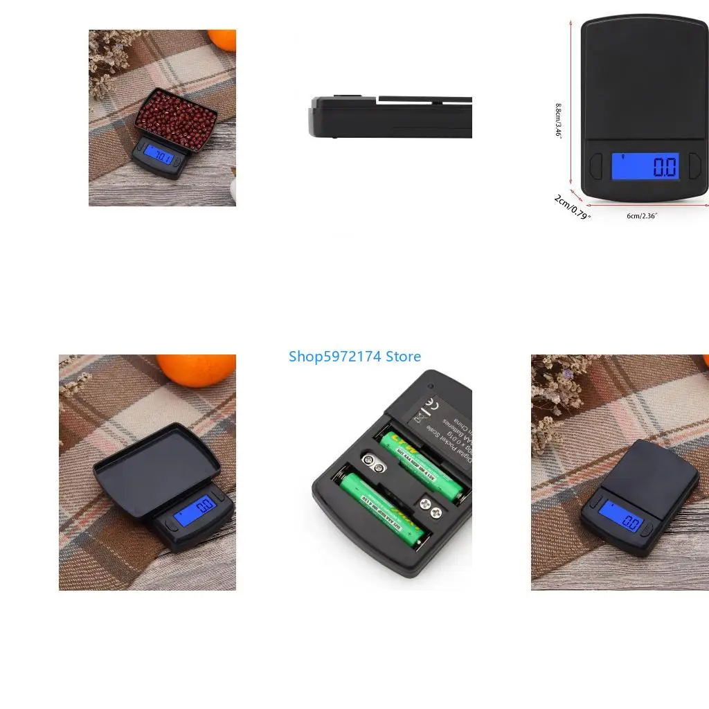 Y3NB 0.1 Balance Electronic Scales Gold Diamond Digital Jewelry Electronic Scales
