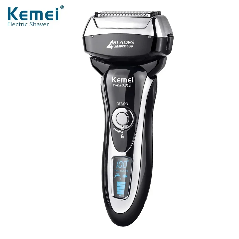 Kemei KM-5568 Razor Blade Replacement, High-Quality Double-Edged Blade