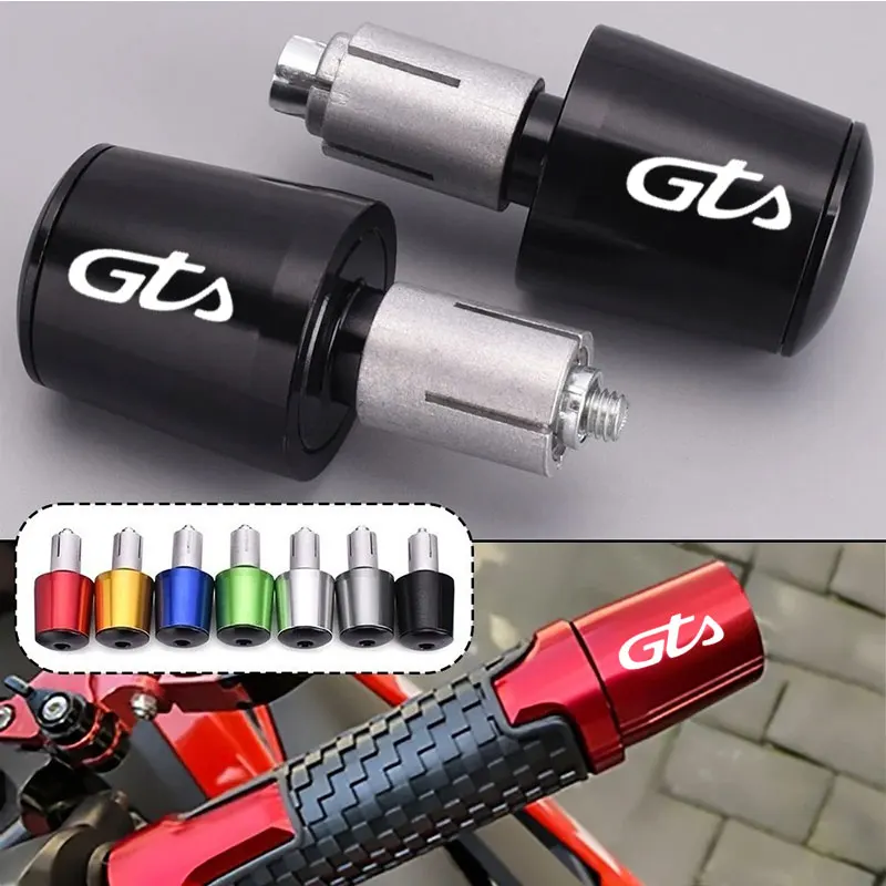 For Vespa GTS 125 150 300 Super 300 Super300 GTV 125 GTV 250 GTV 300 Motorcycle Handle Bar Ends Weight Handlebar Grips Cap