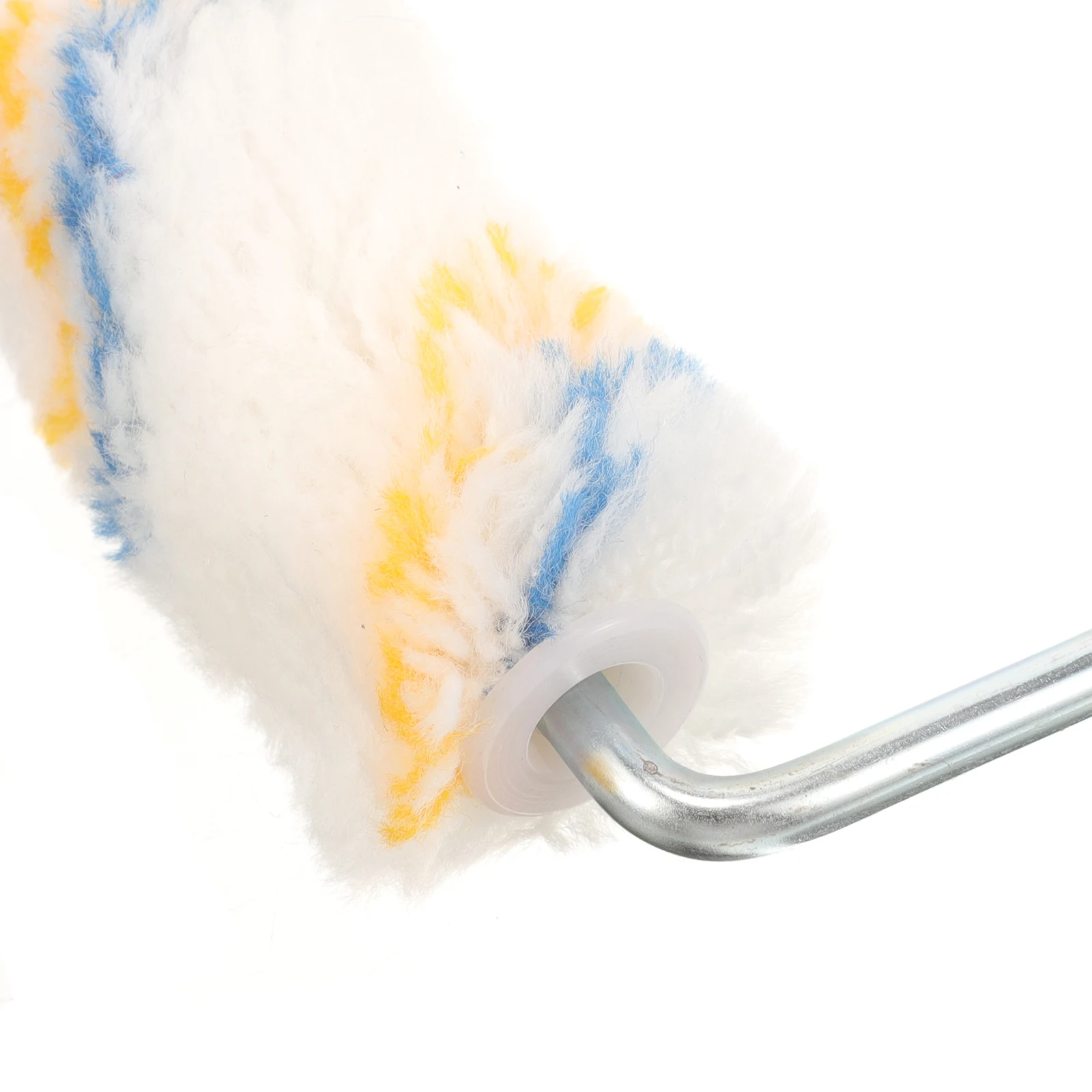 

10 Small Rollers Painting Roller 4 Inch Yellow Blue Fabric Reusable Wall Painting Supplies Mini Handle Latex Oil Paints