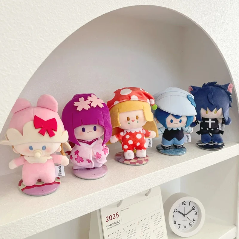 In Stock 12cm  Shugo Chara Miki Dear Baby Pepe Kusukusu Yoru Temari Plush Doll Acg Toy Figure  Cute Doll Collectibles Ornament