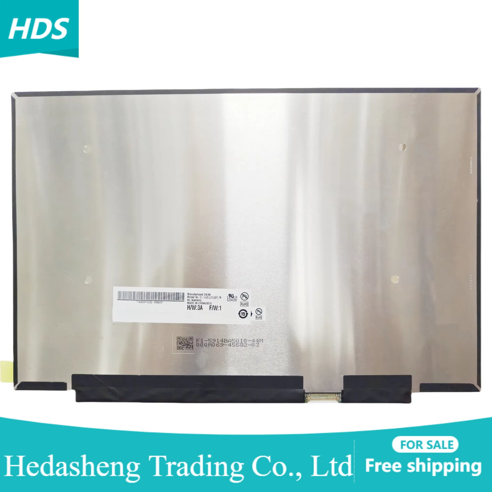 

B140QAN05.N 14.0" inch 2240×1400 LCD LED Original Laptop Display Panel Screen
