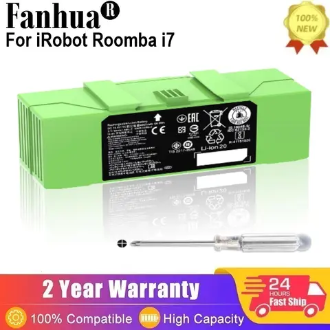 아이로봇 룸바 i7 i7+ j7 j7+ 7158 7150 7550 7558 i3 i3+ 3150 i4 i4+ 4150 i8 및 e5 e6 e5150 e6198 교체용 ABL-F 배터리