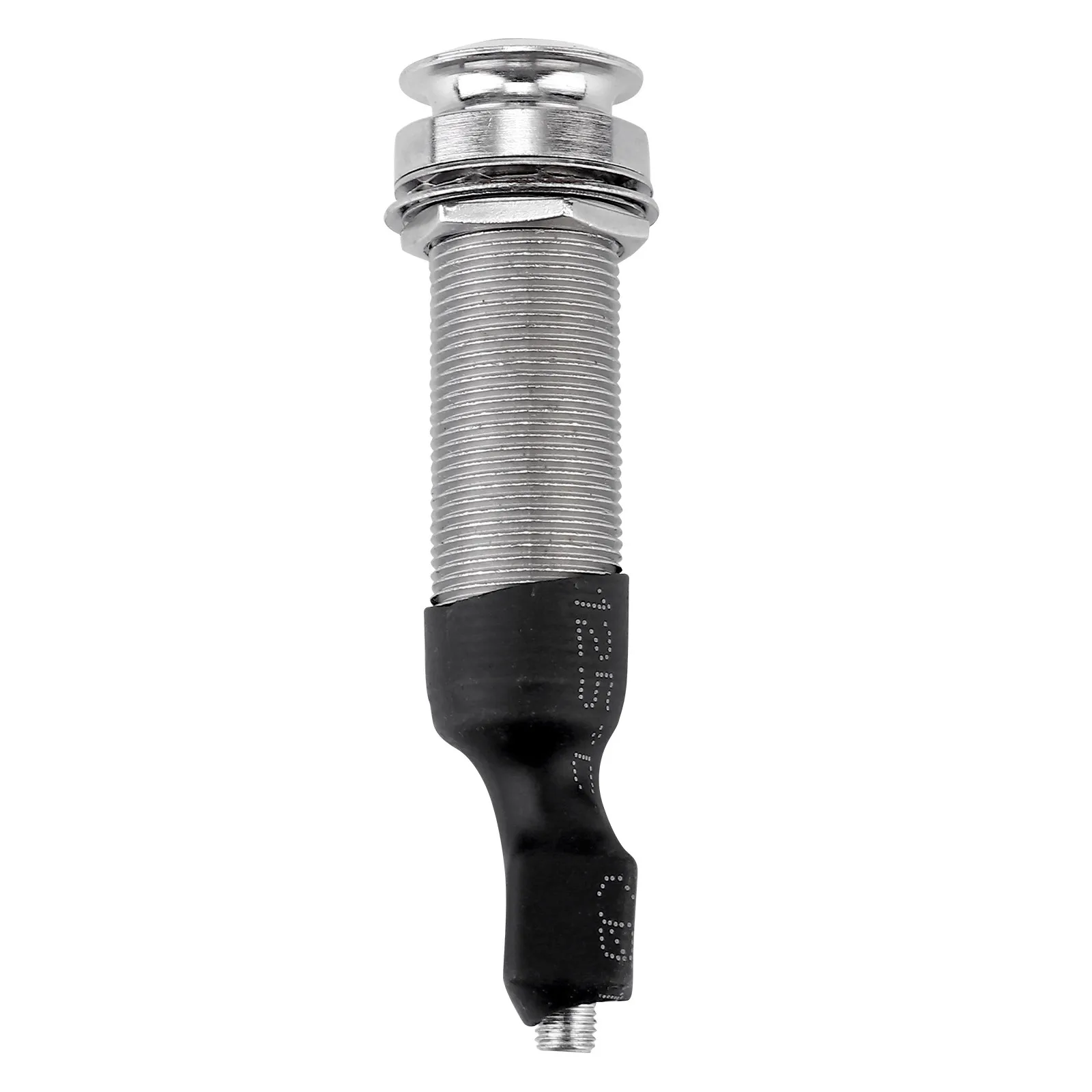 Ukulele Pickup Endpin Jack Guitar Threaded Cylinder Socket Stereo Output Socket Professional Build-in Pickup Replacement Compact