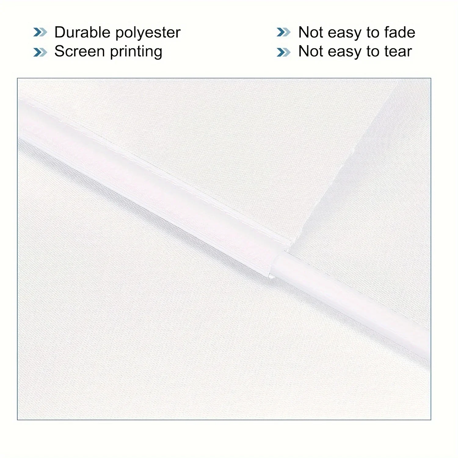 10pcs/50pcs DIY Flags Blank Small White Flags Party Decorations For  Birthday Party Wedding Events Celebration