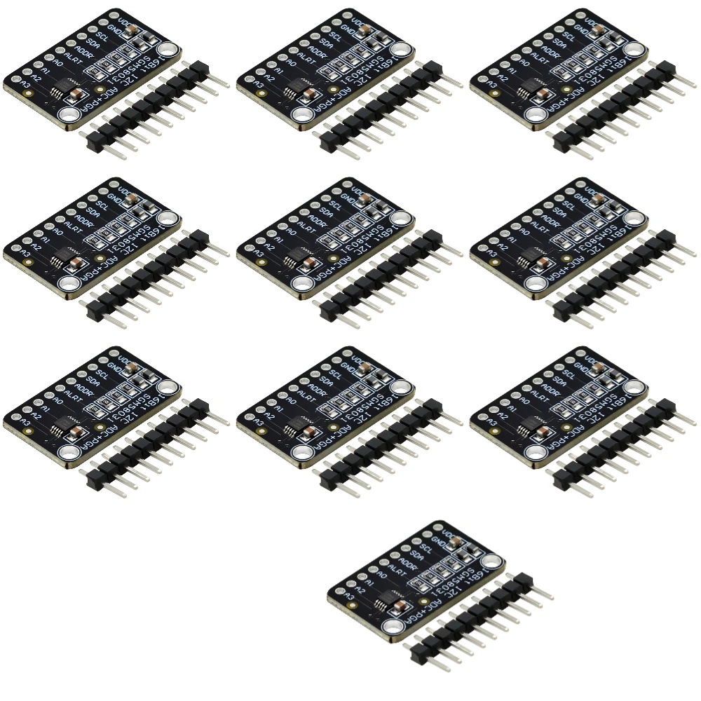 SGM58031 16-bit I2C Data Acquisition Module High Precision 4 Channel Converter for Arduino