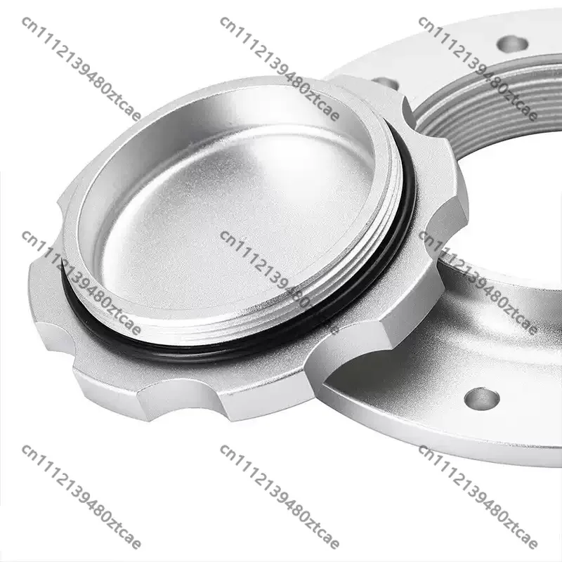Modified Universal Racing & Off-Road Aluminum Explosion-Proof Fuel Tank Cap, Leakproof Waterproof Oil Filler Cap, Car Racing Mod