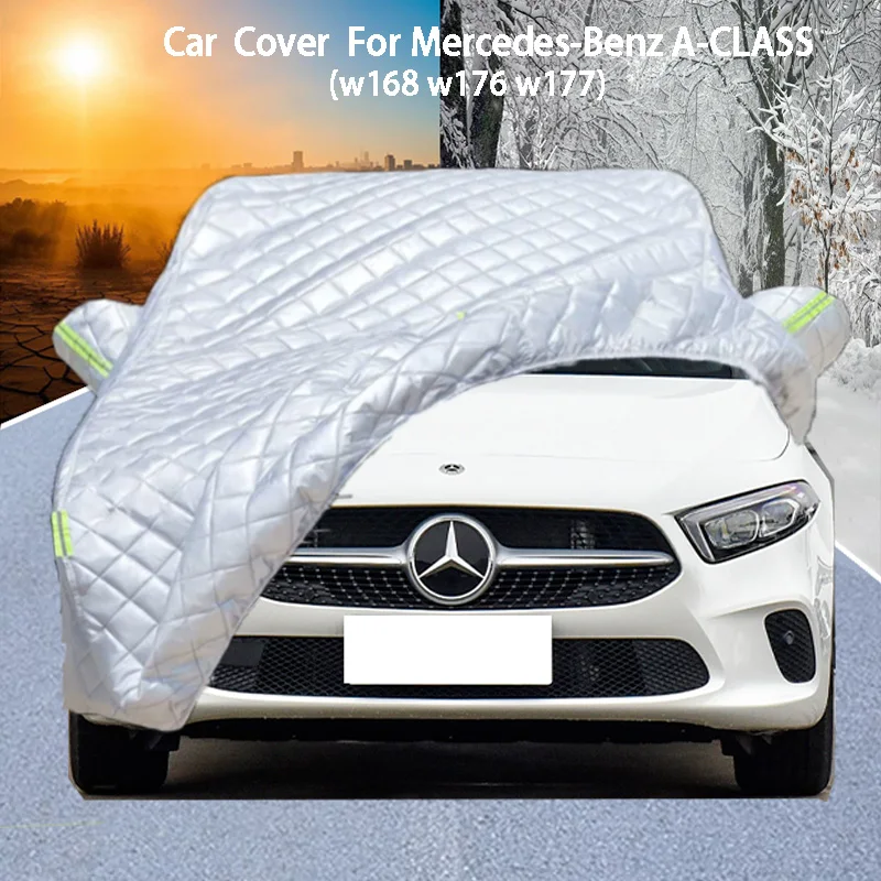 

For Mercedes-Benz A-CLASS Car Cover Delivers Hail Protection, Scratch Guard, prevents paint Peeling Rain & Snow Resistance
