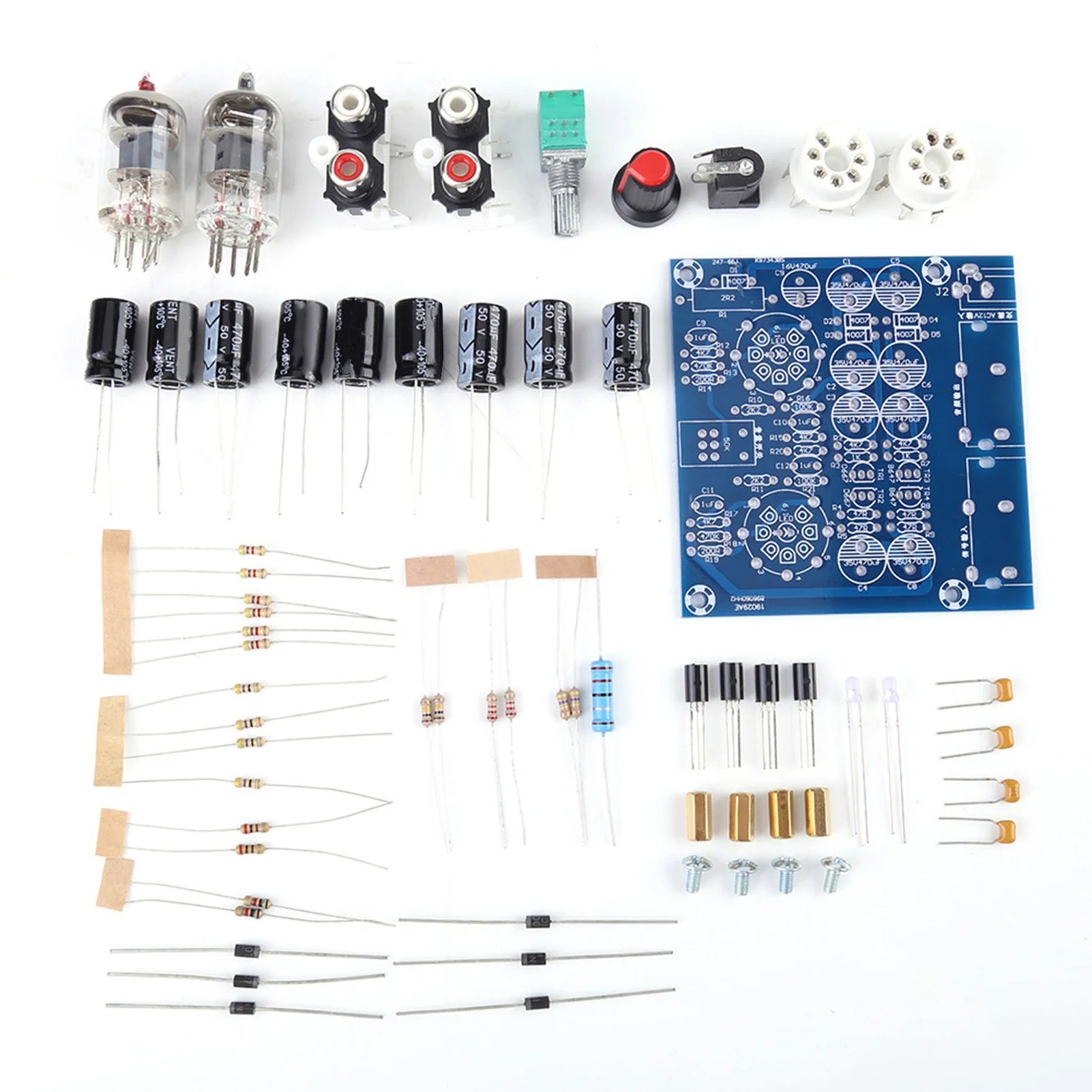 

6J1 Vacuum Electron Tube Valve Preamp Amplifier Board Headphone Amp Parts Musical Fidelity Kit Valve Tube Pre Preamplifier