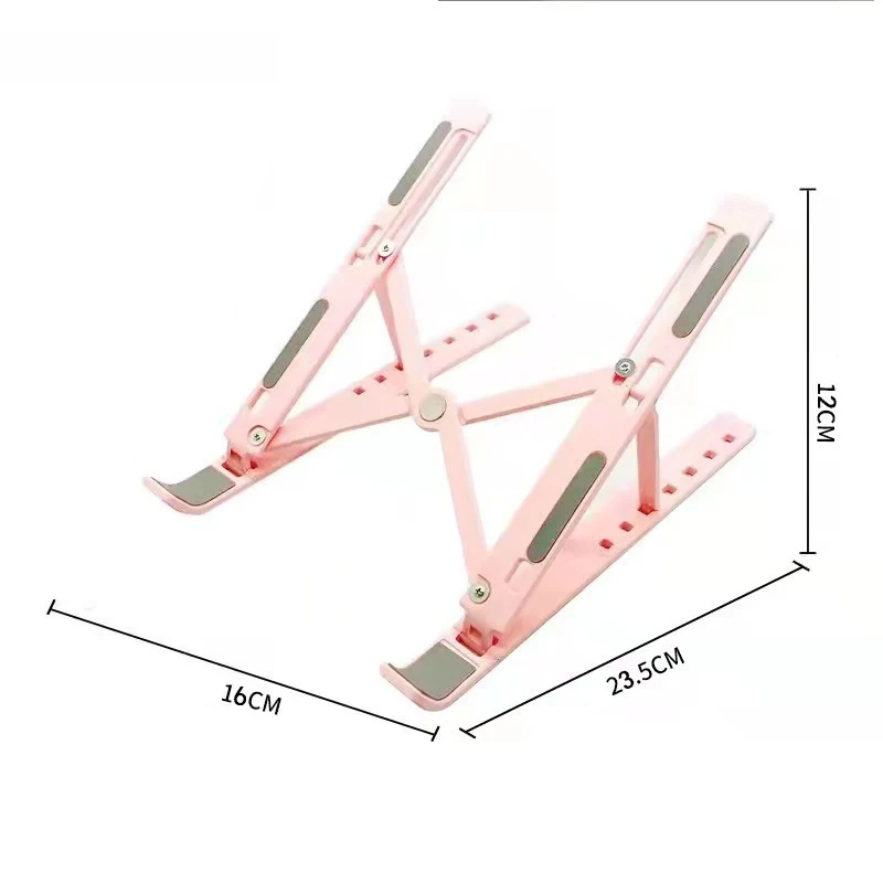 Podstawka do laptopa pulpit baza regulowany Tablet stojak ze stopu aluminium podnoszenia składane rozpraszanie ciepła uchwyt