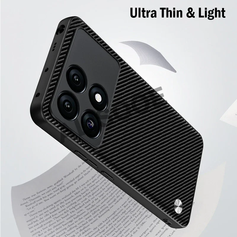 Stoßfest Funda für POCO X7 Pro 5G Fall Luxus PU Leder Hartplastik Abdeckung für Xiaomi POCO X7 X6 X5 X4 Pro F6 Pro Capa