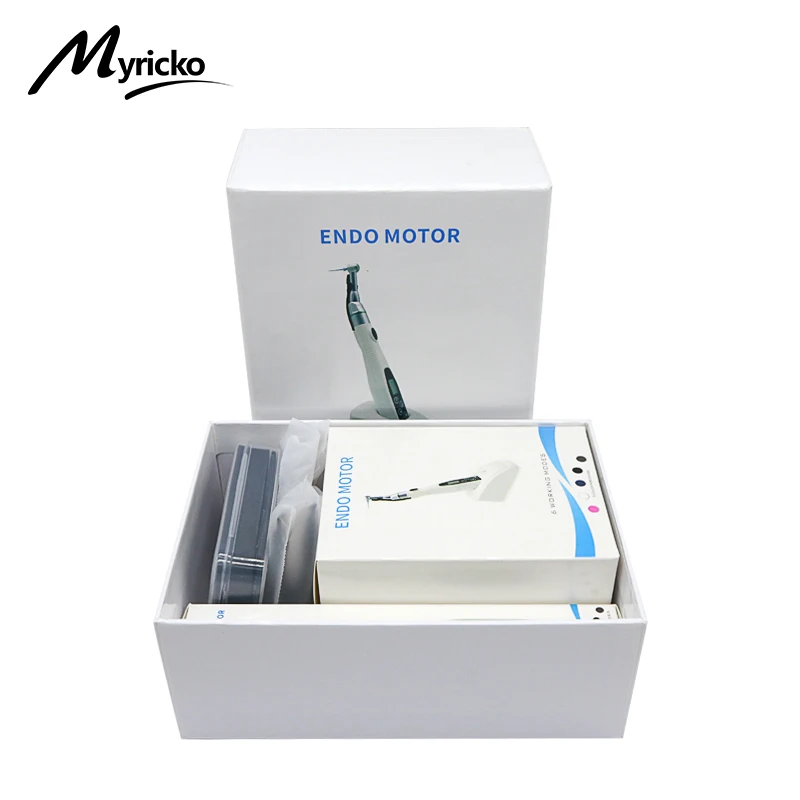 EndoMotor 16:1 Dental Reduction Equipment Wireless Endo With LED Light Imported Motor Uitra-Endo Treatment Machine Dentist Tips