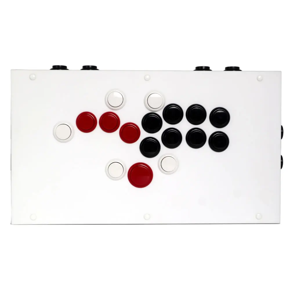 FightBox F-PRO Controller di gioco arcade senza leva con tutti i pulsanti per PC/PS/SWITCH