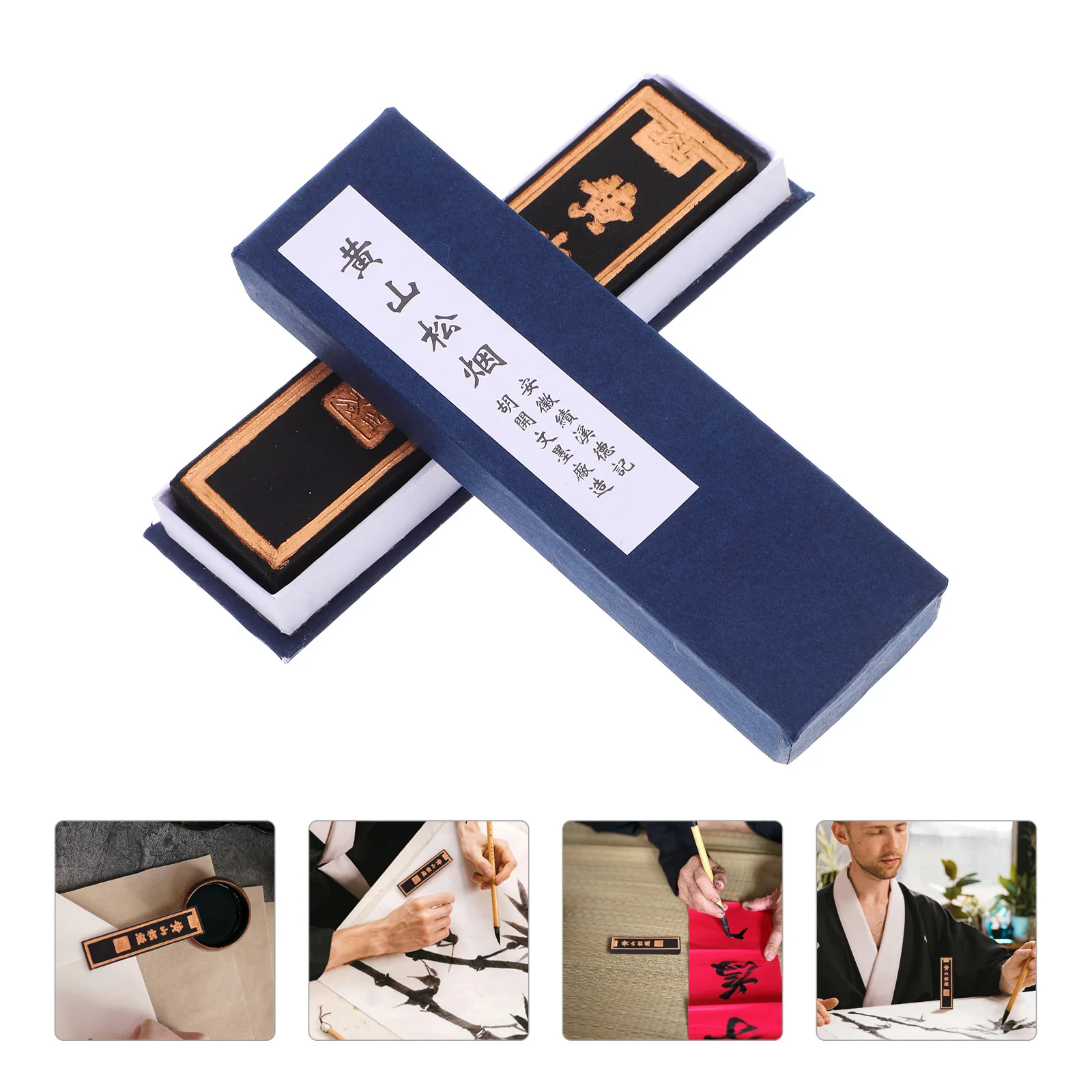 

Pine Ink Stick Traditional Chinese Calligraphy Ink Block Portable Drawing Painting Calligraphy Supplies