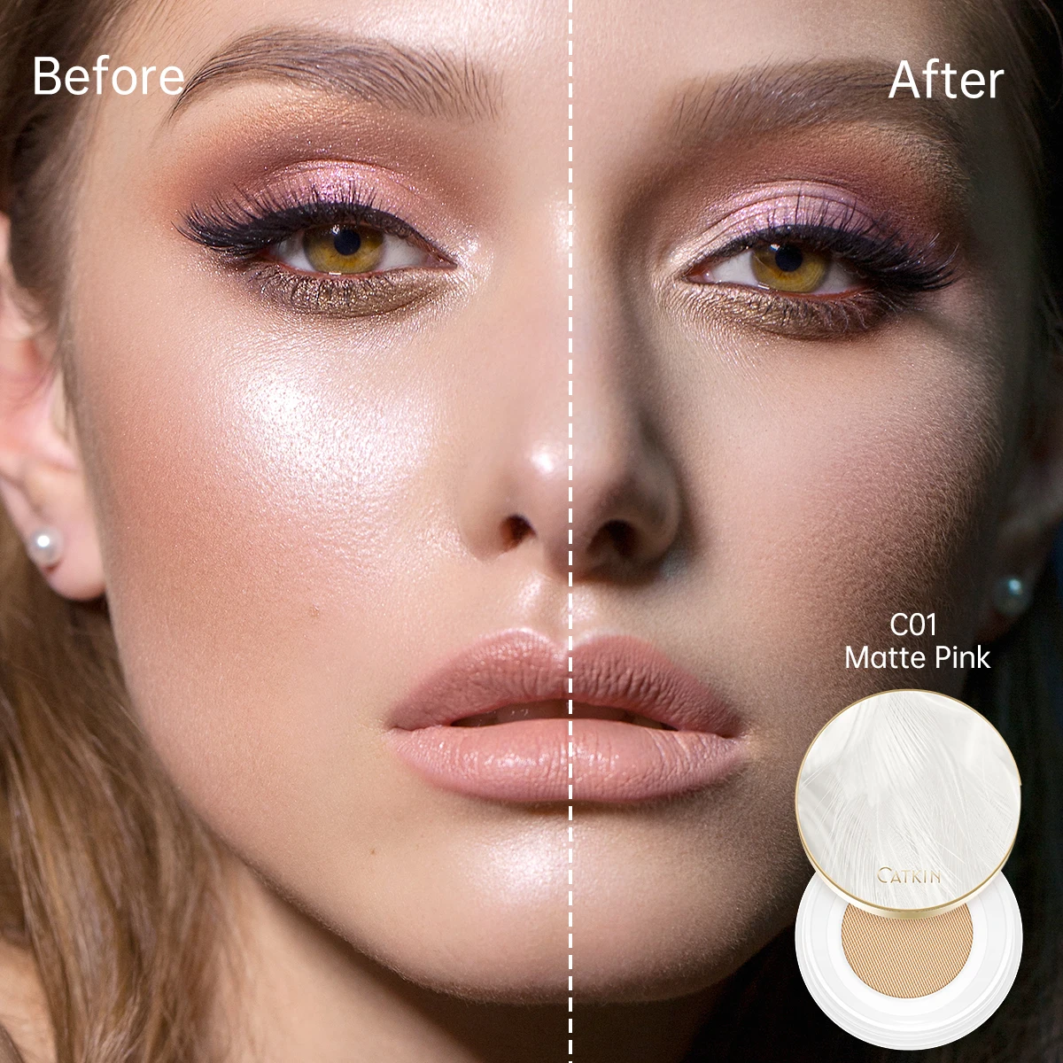 CATKIN CHIC LUXURY LOOSE POWDER MATTE SETTING POWDER