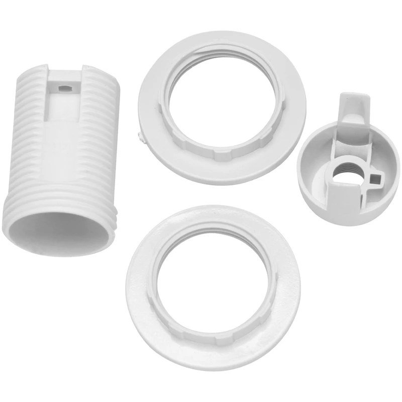 ●Plastic Shell Screw Type E14 Bulb Light Lamp Holder Socket AC 250V 2A-A57M