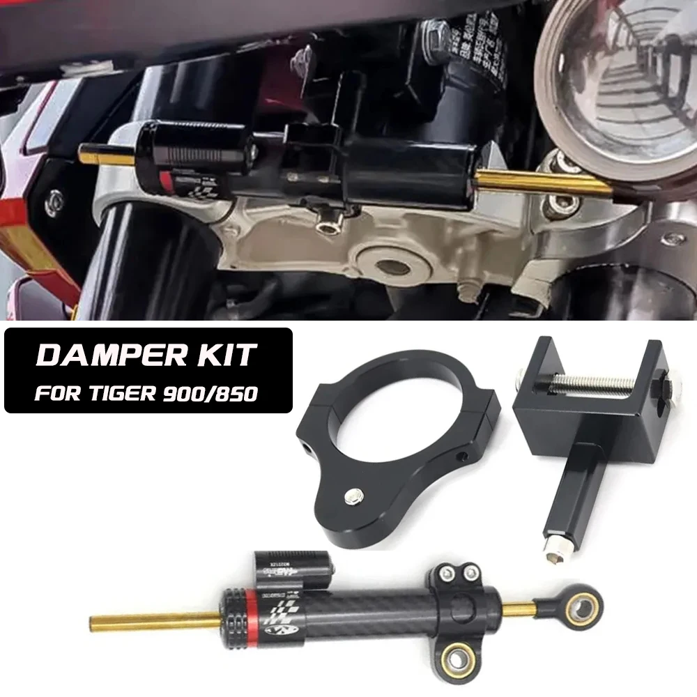 Adjustable Motorcycles Steering Stabilize Damper Bracket Mount Kit Fit for TIGER 900 GT for TIGER900 RALLY for Tiger 850