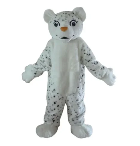 

Новый взрослый Лидер продаж пенопластовый белый леопард пантера необычный костюм талисмана мультфильма плюшевое рождественское нарядное платье костюм талисмана на Хэллоуин