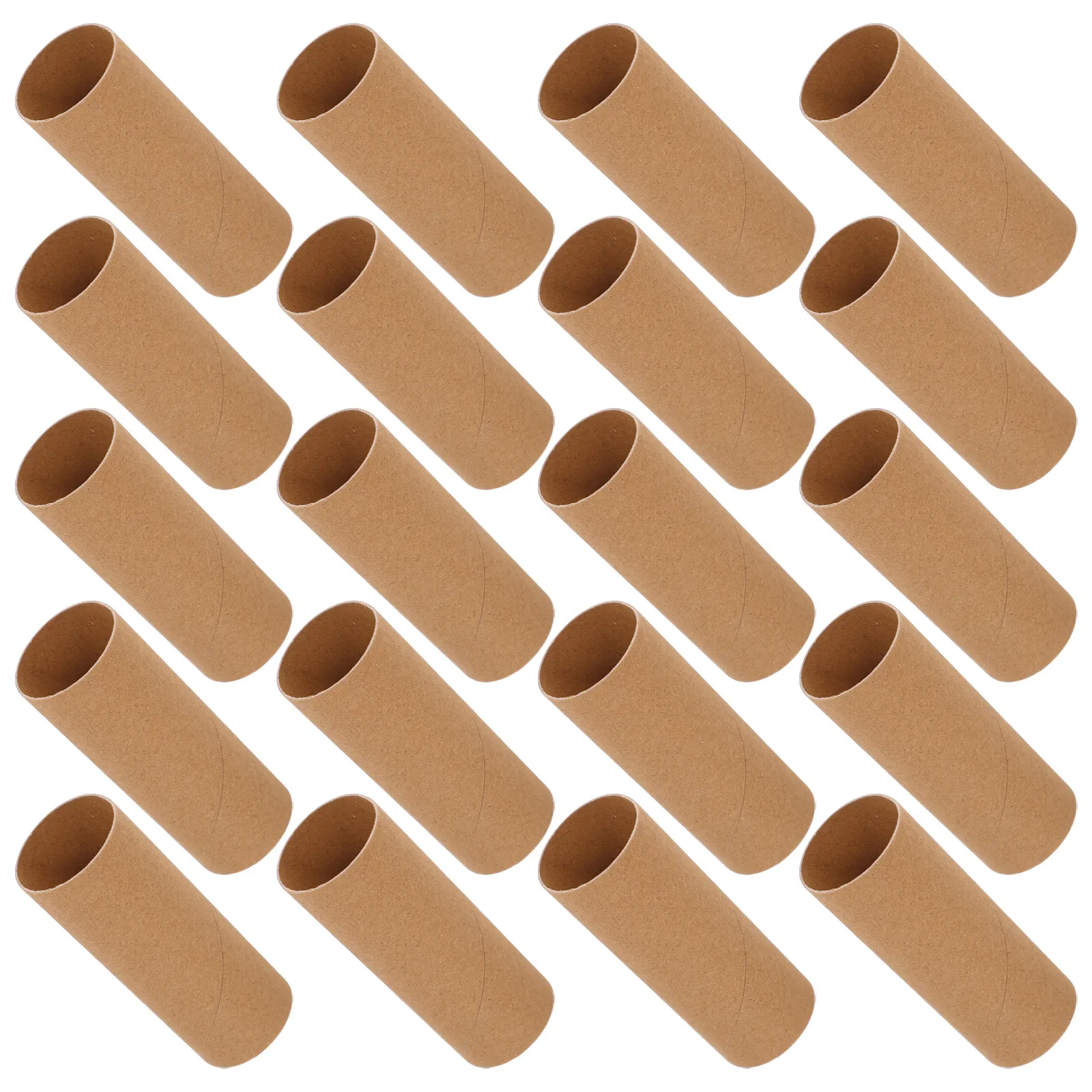 30Pcs Kraft Thick Cardboard Tubes for Crafting Art Projects 4x1.6 Paper Roll Cylindrical Paperboard Tubes 1Mm Thick
