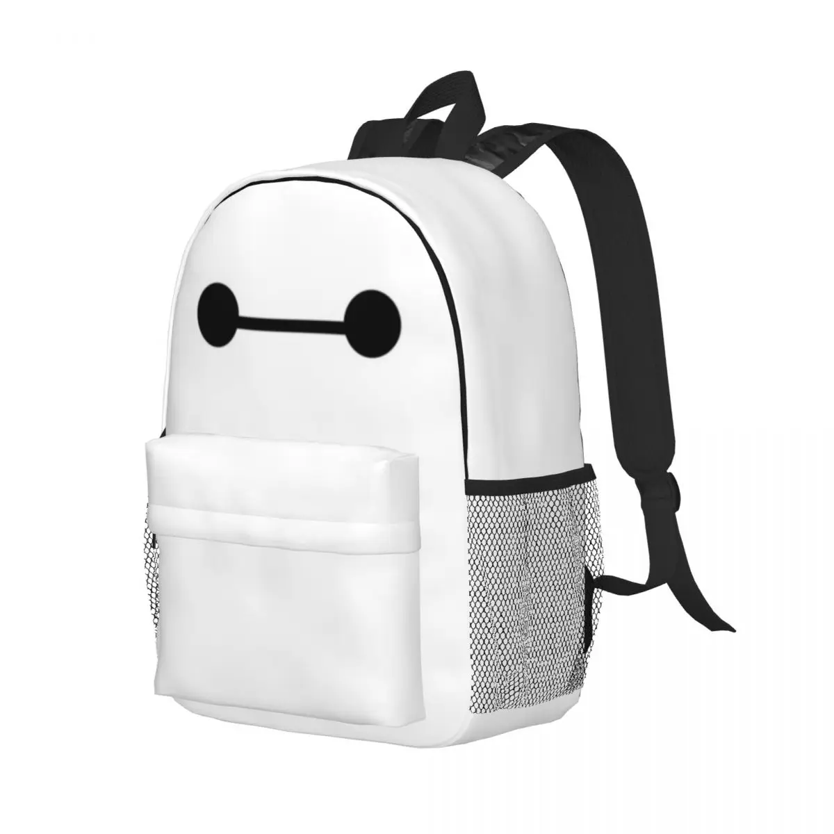 Big Hero 6 Compact 15-Inch Backpack - Stylish Lightweight Bag Perfect for Students and Commuters