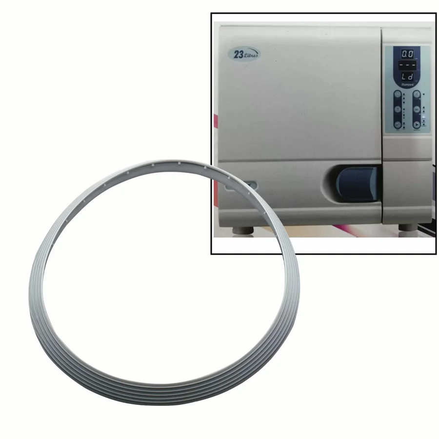 Afbeelding 5: Deurpakking rubberen afdichting voor Runnys 17~23L stoomautoclaaf, reserveonderdeel voor medische sterilisator