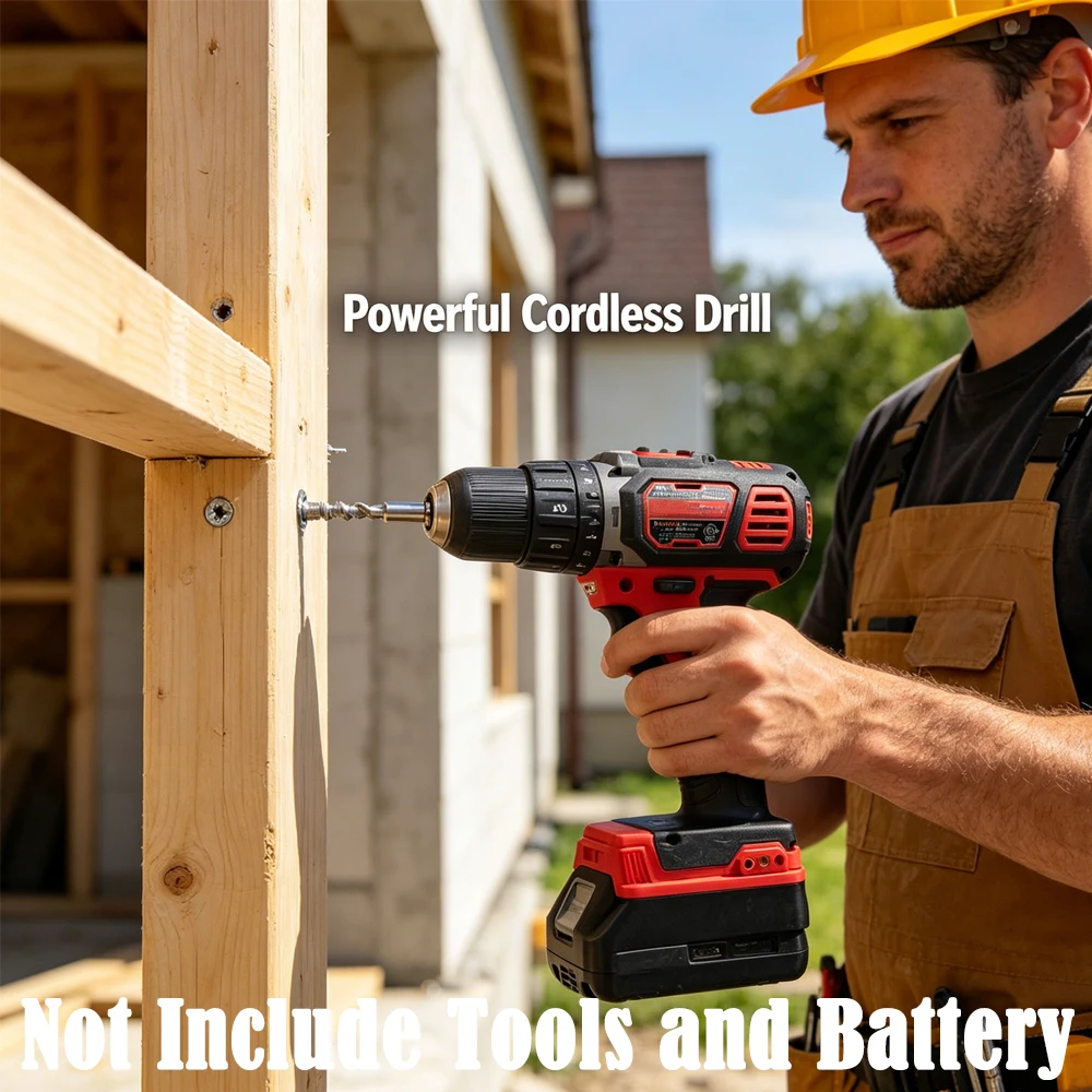 

Battery Converter Adapter For Hitachi (HiKOKI) 18V Lithium to for DeWalt/Milwaukee for Parkside X20V Cordless Tools Accessories