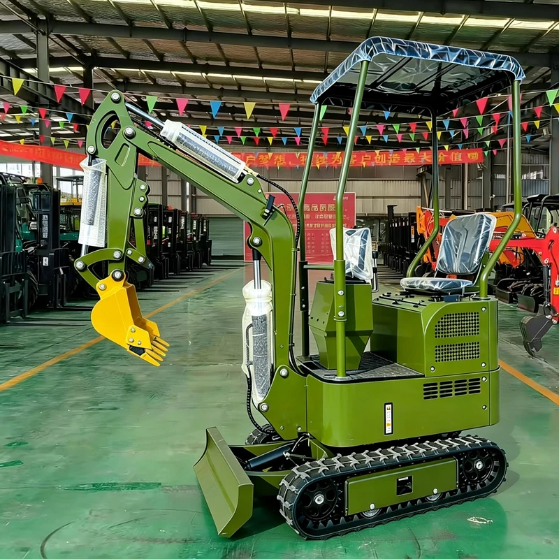 

Мини-экскаватор 1,2 тонны с двигателем Kubota, стандарт EPA/Euro 5, многофункциональный дизельный экскаватор для строительных работ в Европе.