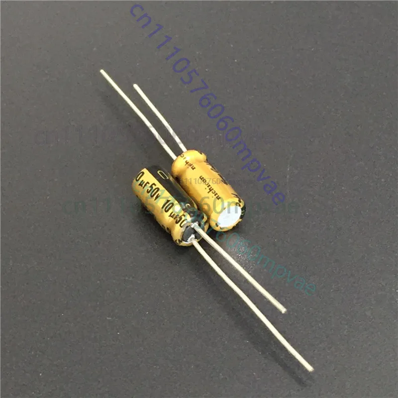 25pcs 10uF 50V NICHICON FG(Fine Gold) 5x11mm 50V10uF Top Grade Audio Capacitor