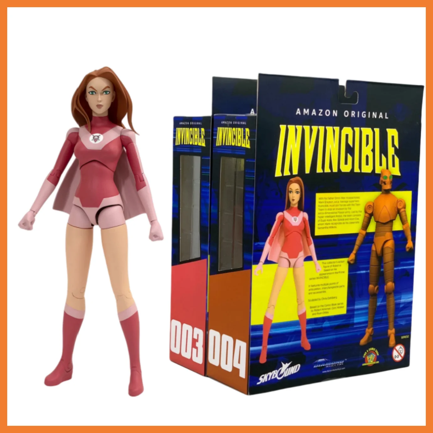 

Hot Original Diamond Select Toys Invincible Robot Action Figure Nov218579 Great Gift From A Collector