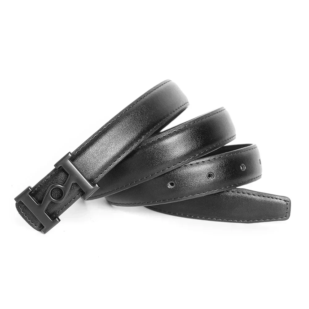 Narrow Luxury Designer Brand Vintage H Belt High Quality Women Genuine Real Leather Dress Strap for Jeans Waistband 2.3cm Grey