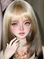 2026 New BJD doll 1/3 Xiaozhu girl delicate cut head quality resin toy birthday gift baby just a head 2