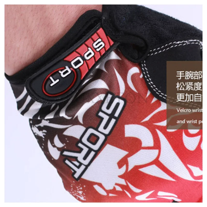 Half finger Gloves Men Women Outdoor Sports Breathable Fingerless Mittens Anti-Slip Fitness Bicycle Luvas