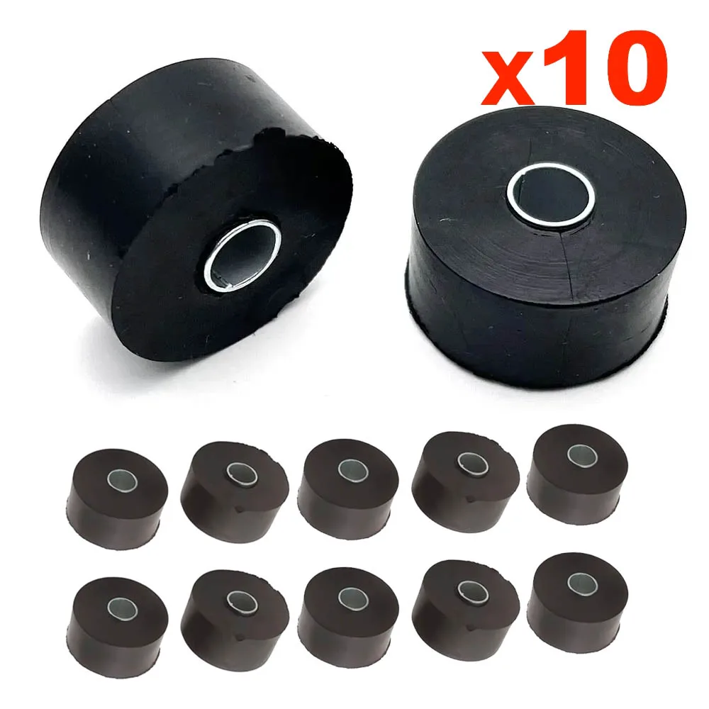 10pcs/lot Motorcycle Centre Stand Rubber Dampener Fit Chinese Scooter Baotian Benzhou Jinlun GY6