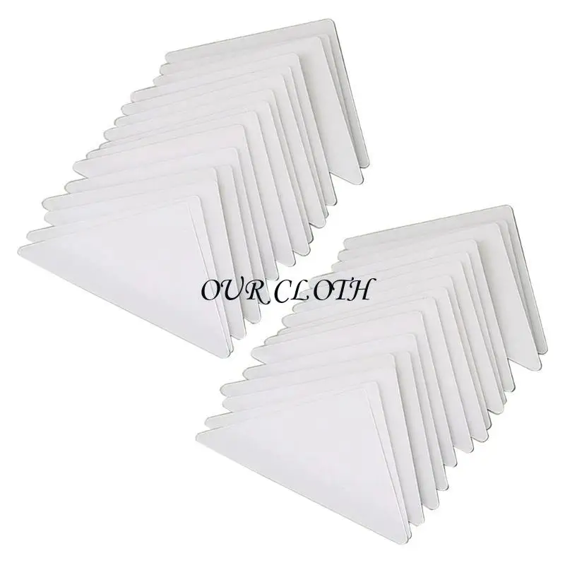 30PCS Collar Positioning Patches for Maintaining Shirt Collar Strong Adhesive Collar Shaping Sticker Collar Stand Pad Y1AC