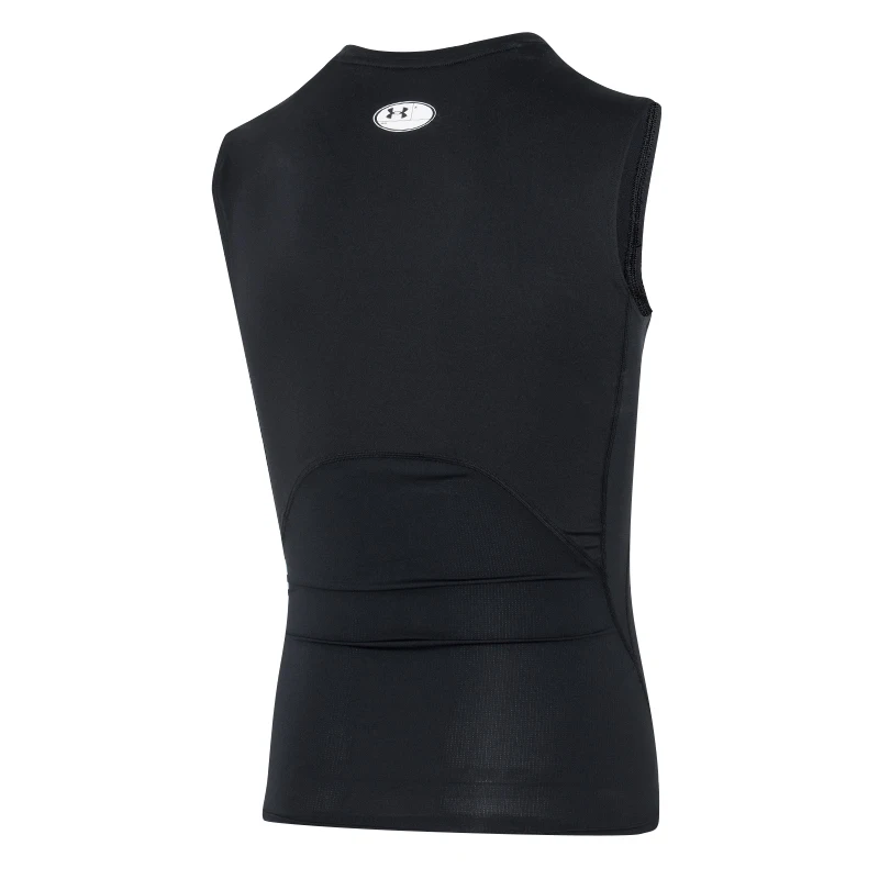 سترة رياضية للرجال من Under Armour للجري واللياقة البدنية وتدريبات كرة السلة بدون أكمام تي شيرت 1361522-001