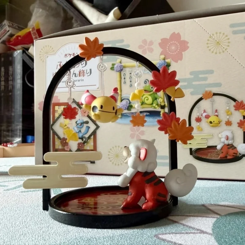 Re-Ment Funwari Yurarin Figure di scene in miniatura Scatola cieca Giocattolo di caramelle Ornamento per la collezione Regalo per bambini