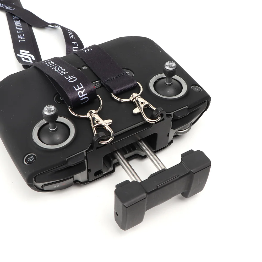 For DJI RC-N1/N2/N3/N1C Lanyard Clip Lanyard Neck Strap with Retaining Clip Silicone Protective Case for Remote Controller