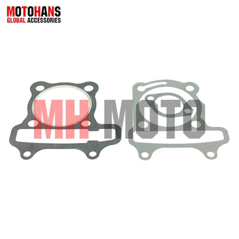

5 SETS GY6 150CC 57.4MM BORE CYLINDER AND HEAD GASKET FOR 157QMJ ENGINE 4T CHINESE SCOOTERS ATV QUAD