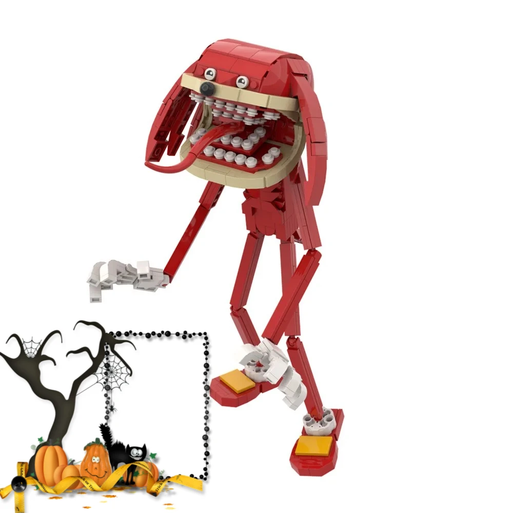 

MOC Horror Sonices Figure Model Building Blocks DIY Idea Spoof Hedgehog Animation Action Figure Brick Toy Halloween Gift