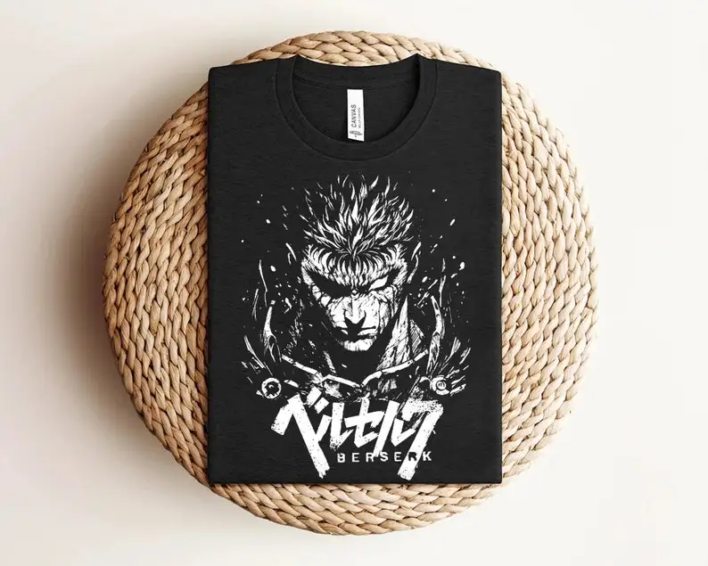 

Berserk Shirt, Anime Shirt, Berzerk Tshirt, Anime Graphic Tees, Gift For Him, Gift For Her, Guts Shirt, Skull Knight Shirt