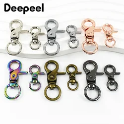 5/10/20Pcs 10/13mm Metal Buckle Swivel Lobster Clasp for Bag Strap Chain Dog Collar Carabiners Trigger Snap Hook DIY Accessories