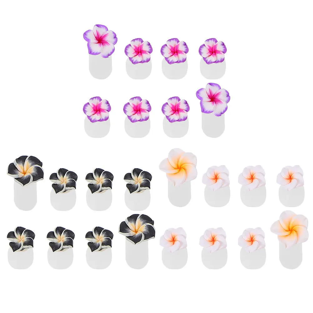 24 قطعة فواصل أصابع القدم من السيليكون أدوات باديكير قابلة لإعادة الاستخدام فواصل فنية ناعمة للأظافر للنساء مستلزمات مانيكير مزخرفة