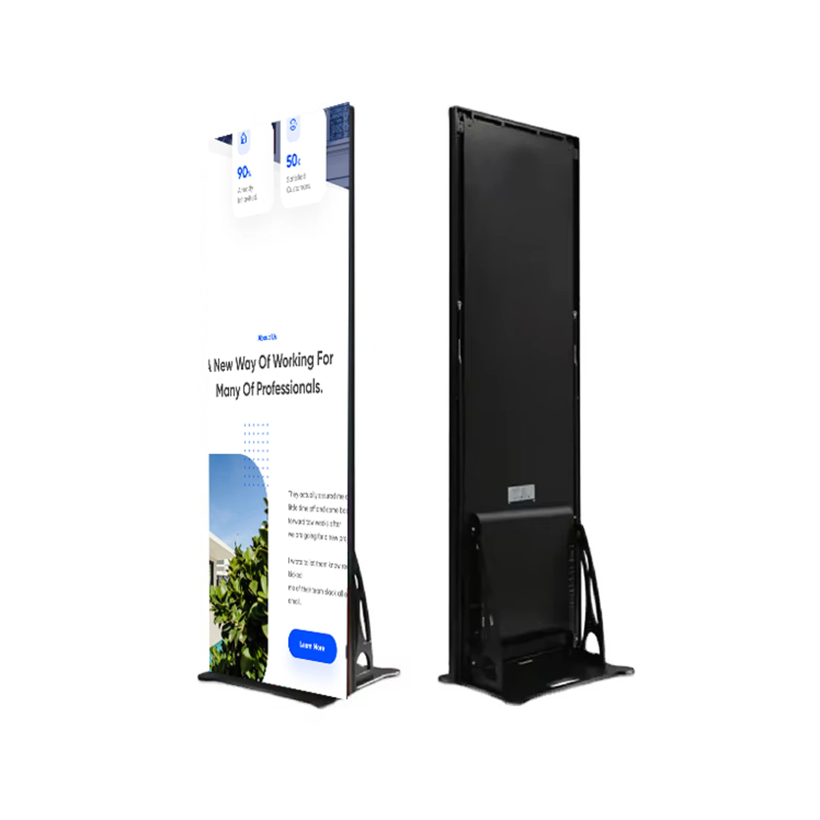 Digital LED Poster Indoor HD Electronic Advertising Screen P1.86 P2 P2.5 P3 Wifi Controlled Floor Standing LED Display