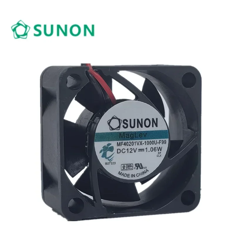 

for sunon MF40201VX-1000U-F99 4020 DC 12V 40*40*20MM 1.06w 4cm silent cooling fan