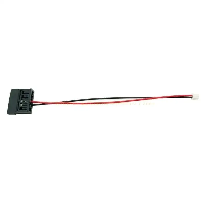 2Pcs 15cm Computer Cable Mini 2Pin to Power Connector for SATA Devices 22AWG 15cm Power Supply Cable Replacement